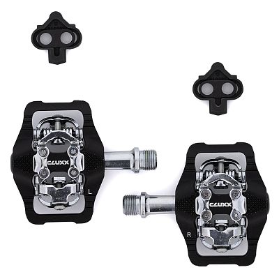 Превью  Педали CLUXX Rally 200 контактные SPD Black